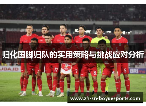 归化国脚归队的实用策略与挑战应对分析 归化国脚归队的实用策略与挑战应对分析