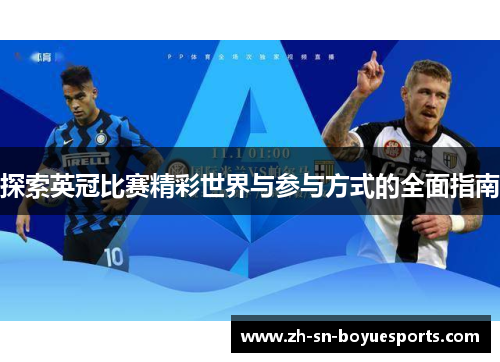 探索英冠比赛精彩世界与参与方式的全面指南