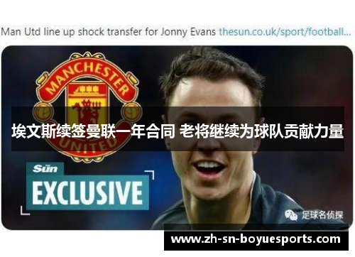 埃文斯续签曼联一年合同 老将继续为球队贡献力量 埃文斯续签曼联一年合同 老将继续为球队贡献力量
